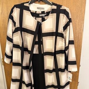 Danny & Nicole 2-Piece Dress & Jacket (NWT - 16W)